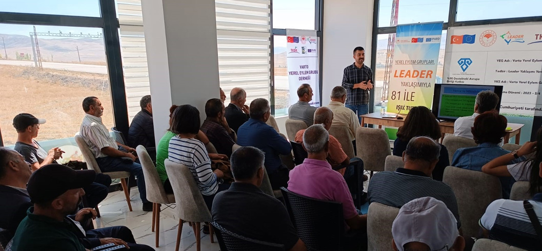 Varto'da LEADER Kapsamında Organik Arıcılık Eğitimi